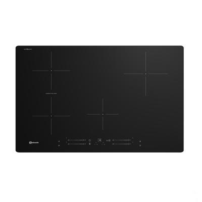 BAUKNECHT Induktions-Kochfeld "BS 2577B BM", schwarz, B:77cm H:4,7cm T:51cm, Kochfelder, Schutzkontaktstecker (Typ F-CEE 7/4)