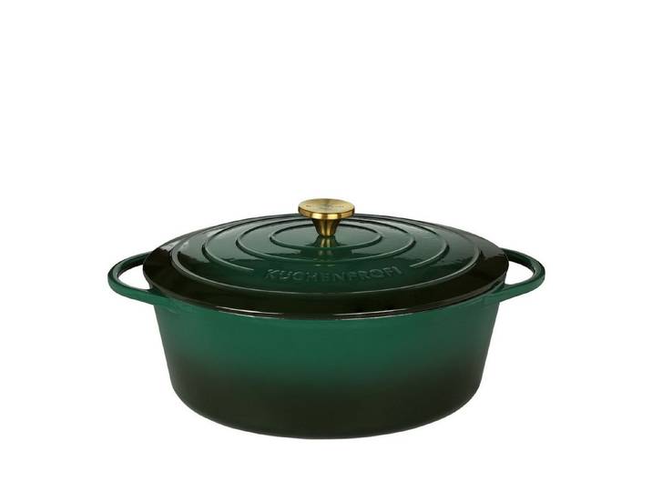 Küchenprofi Bräter Küchenprofi Bratentopf oval, 33 cm racing green