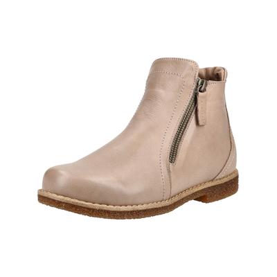 Stiefelette ANDREA CONTI "Andrea Conti Stiefelette Leder", Damen, Gr. 39, stone, Leder, Schuhe Stiefelette