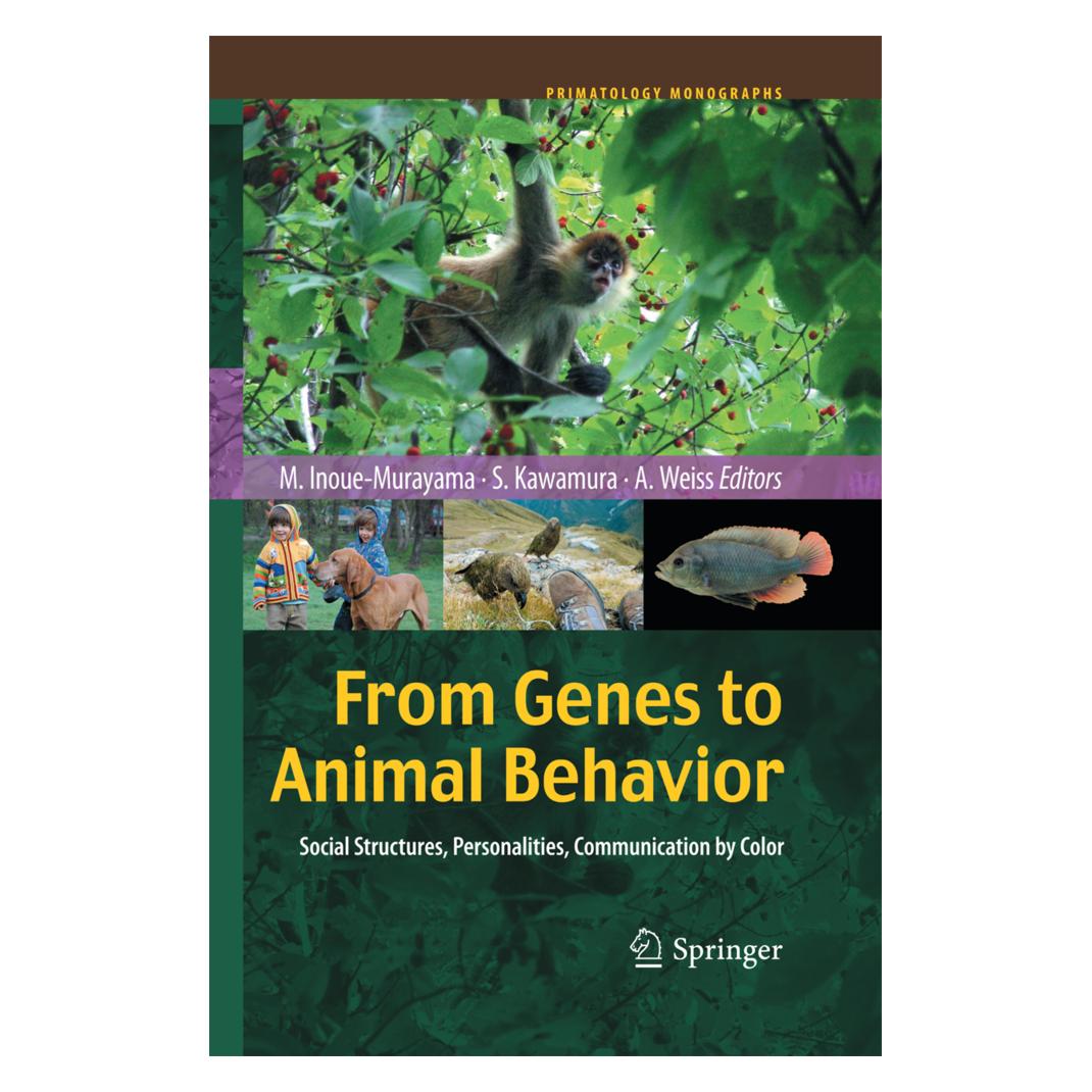 Springer From Genes to Animal Behavior (Englisch, Softcover, Alexander Weiss, Miho Inoue-Murayama, Shoji Kawamura) (55573615)