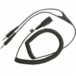 JABRA GN Anschlusskabel fuer PC QD 2x3,5mm