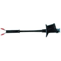 HT Instruments 6009-IECR Bananenstecker 1003200 Bananenbuchse, Buchse 4 mm, Steckanschluss 4 mm, Krokodilklemme CAT III 1000 V Rot 1 St.