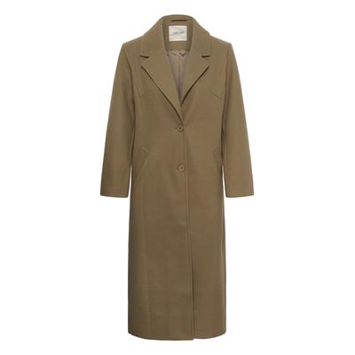 Wintermantel CREAM "Damen Jacke CRCamelia", Damen, Gr. 34, beige (sepia tint), Obermaterial: 100% Polyester PES., Mäntel Wintermantel