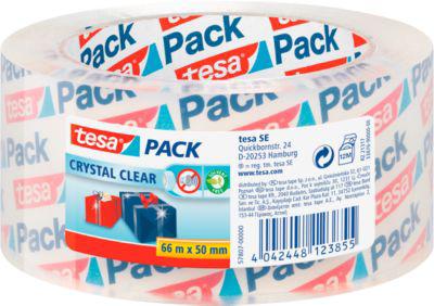 tesapack crystal-clear, 6 Rollen