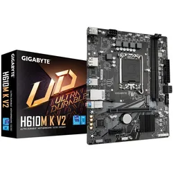 GIGABYTE H610M K V2 mATX Mainboard Sockel 1700 HDMI/DP