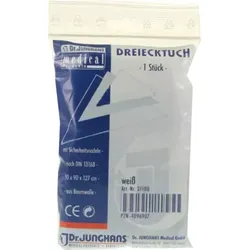 DREIECKTUCH rohweiß 90x90x127 31100 1 St