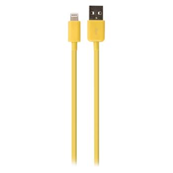 Valueline Kabel USB-A - Lightning 1 m žlutá / Synchronizační a nabíjecí kabel (1 m, USB 2.0) (VLMP39300Y1.00)