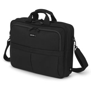 Dicota Laptoptasche Eco Top Traveller Scale, schwarz, wasserabweisend, rPET, bis 14,1 Zoll