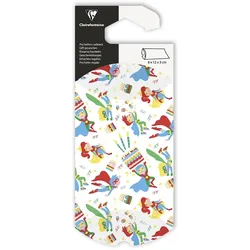 Clairefontaine 6x Geschenketui, 8x12cm, Superhelden - Mehrfarbig 618000C