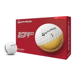 Taylor Made Speed Soft Golfball 12er weiss