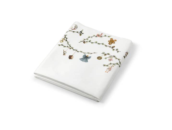 Kähler Nappe Hammershøi Christmas 150x220 cm Blanc