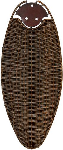 CasaFan Deckenventilator-Flügelsatz 132 RATTAN ANTIK Deckenventilator-Flügelsatz Flügeldekor: Rattan (antik)