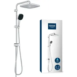 Grohe Vitalio Comfort 250 Flex Duschsystem 26698001 mit Umstellung für die Wandmontage chrom