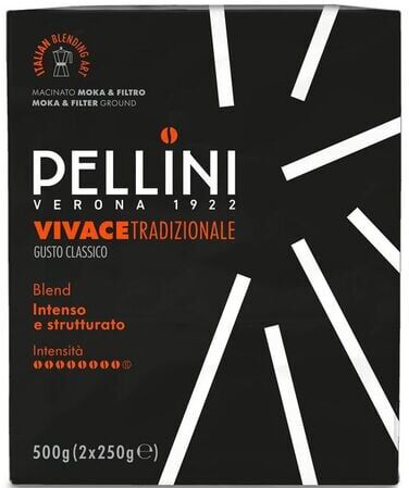 Pellini Espresso Superiore N° 42 Tradizionale Gemahlen (2 X 250g) - MaxiCoffee