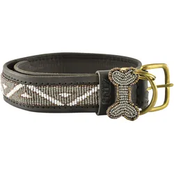 Kampuni Hundehalsbånd Kabaka mist small, 46x2,5 cm (Hund), Halsband + Leine