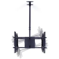 Multibrackets Ceilingmount LBB (Wand, 125 kg, 55" - 84"), TV Wandhalterung, Schwarz