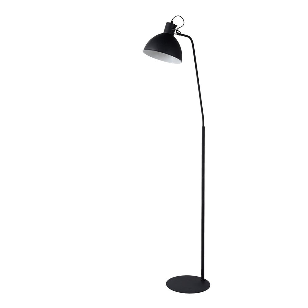 Lucide Shadi verstelbare vloerlamp zwart metalen industrieel design
