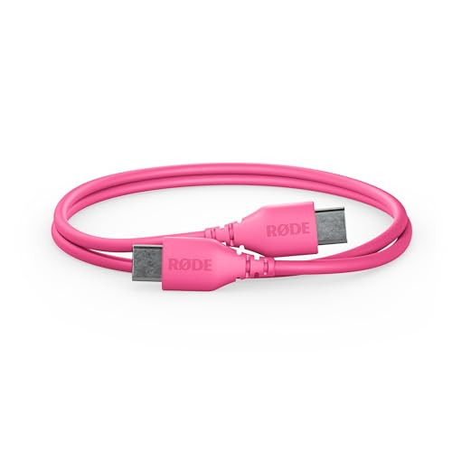 RØDE SC22 USB-C naar USB-C kabel, 30 cm, roze