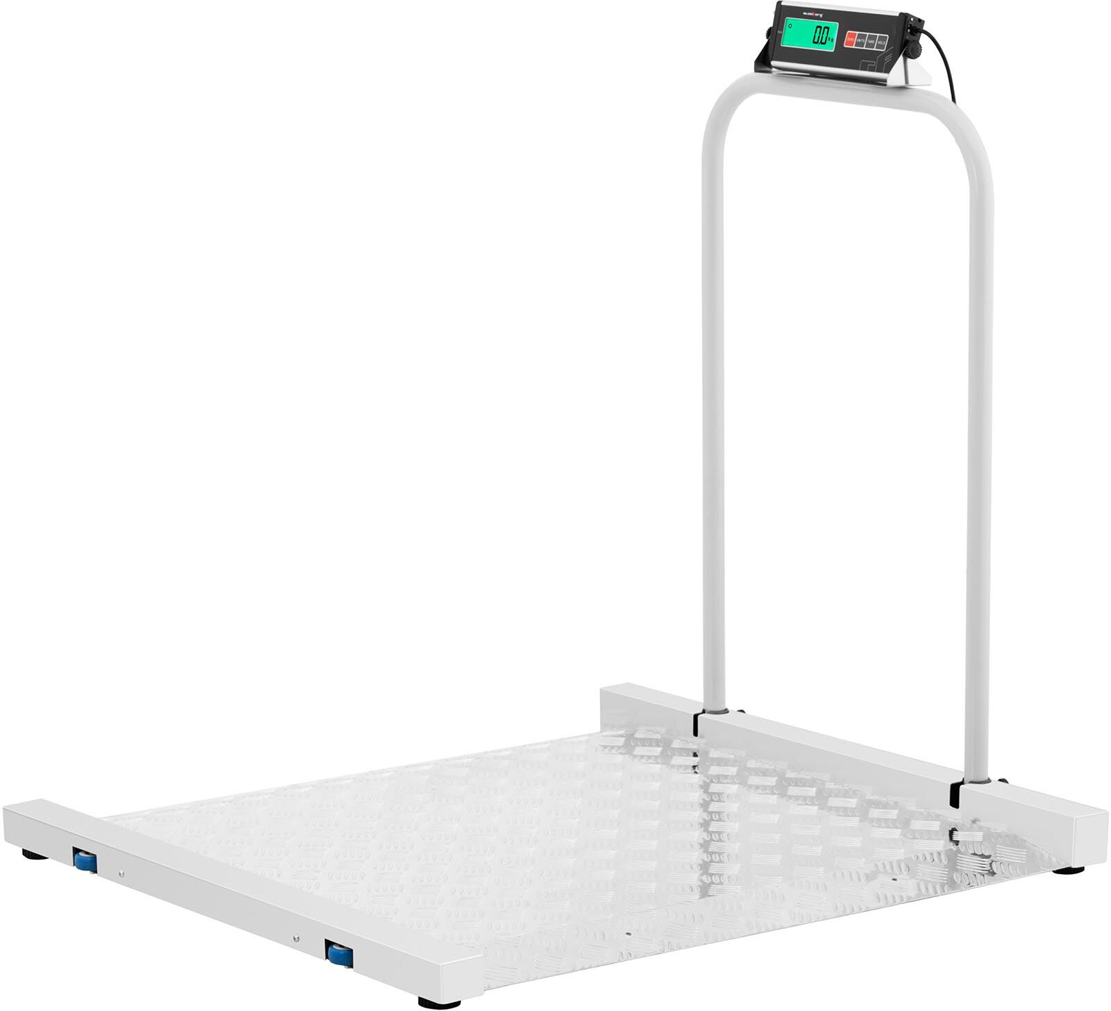 Steinberg Systems Gulvvægt med tilkørselsrampe - 300 kg / 100 g - 100 x 95 cm - LCD SBS-WCS-300
