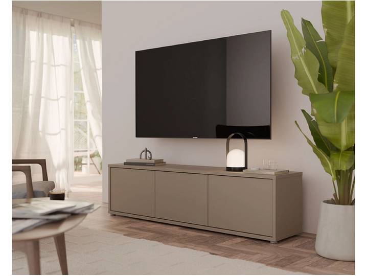 TV-Möbel ALICE SPRINGS 154.2cm taupe