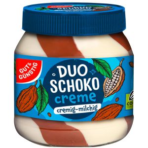 Gut&Günstig Schokocreme Duo-Schoko-Creme, 750g