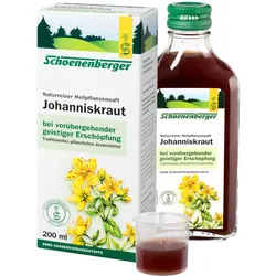 Schoenenberger Naturreiner Heilpflanzensaft Johanniskraut 200 ml Saft