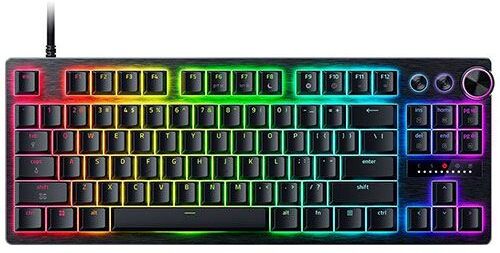 Razer Teclado Gaming Mecânico  Huntsman V3 Pro Low Profile Tenkeyless 8KHz Preto - Layout US