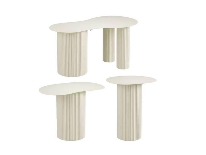 Mica Decorations Beistelltisch Mica Decorations Lux Beistelltisch – Set aus 3