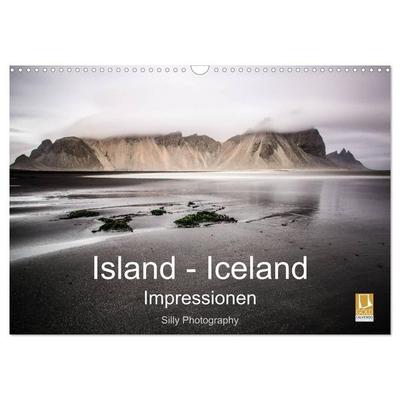 Island - Iceland Impressionen (Wandkalender 2027 DIN A3 quer), CALVENDO Monatskalender