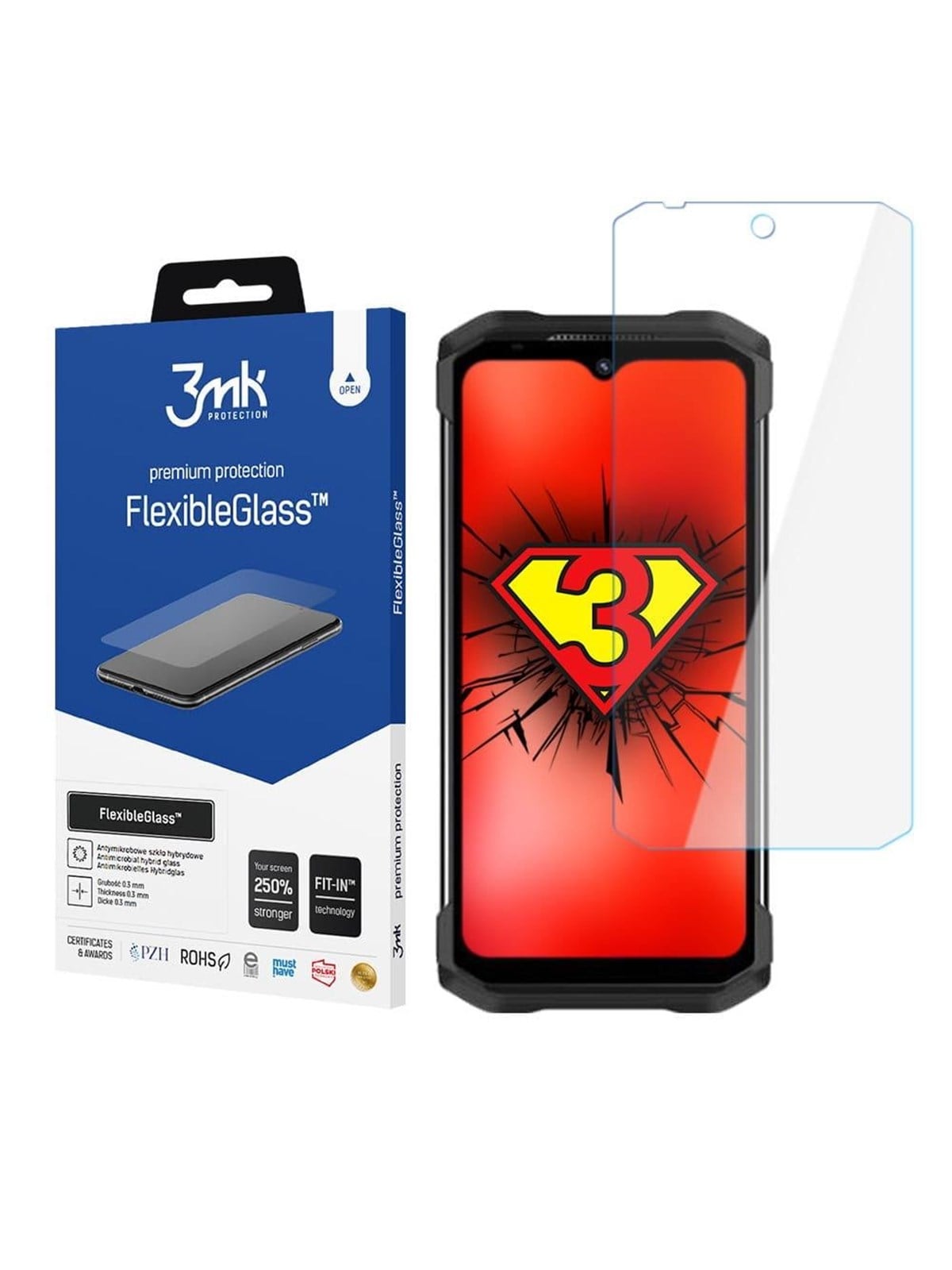 3mk FlexibleGlass Hybrid Glass - Doogee S98