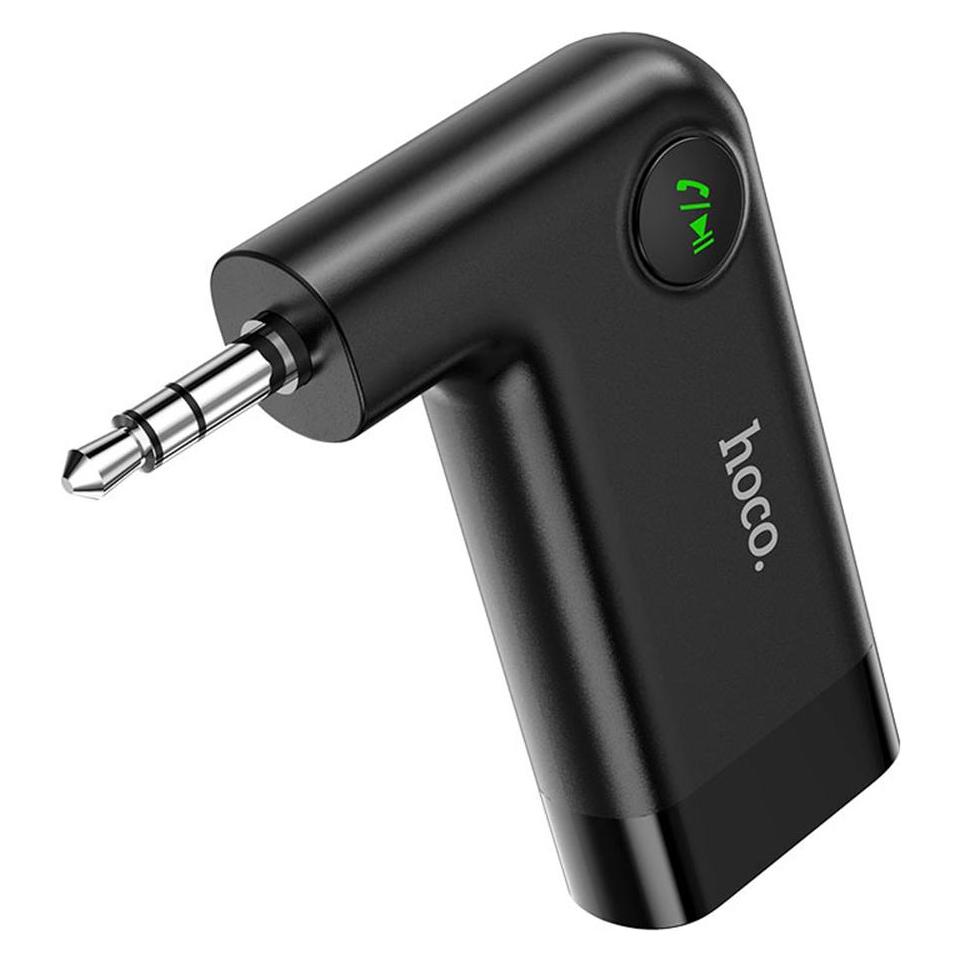 Hoco - Audio Adapter Bluetooth Dawn (E53) - Aux Jack 3.5mm - Black (Empfänger) (45875195)