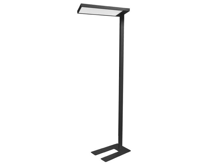 Unilux Lampadaire Versus - Led intégrée - Éclairage direct/indirect - 3 niveaux d'intensité - Noir