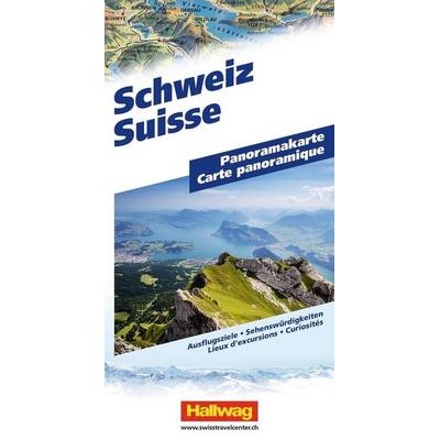 Hallwag Panoramakarte Panoramakarte Schweiz, Sonstige von , Hallwag, 978-3-8283-3038-2