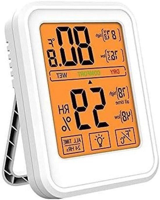 Digitaal Weerstation met Hygrometer en Draadloze Buitenmeting voor Weersvoorspelling