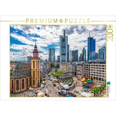 CALVENDO Puzzle Frankfurt Hauptwache und Katharinenkirche | 2000 Teile Lege-Größe 90x67cm Foto-Puzzle für glückliche Stunden, Sonstige von , Calvendo