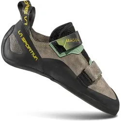 La Sportiva, Herren, Kletterschuhe, Aragon (37), Grau, Grün