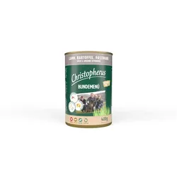 Christopherus Menue Junior mit Lamm, Kartoffel, Pastinake | 6x 400g
