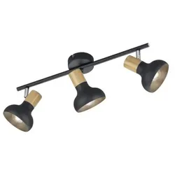 Trio R81523032 Latika 3x10W | E14 | IP20 - mattschwarz