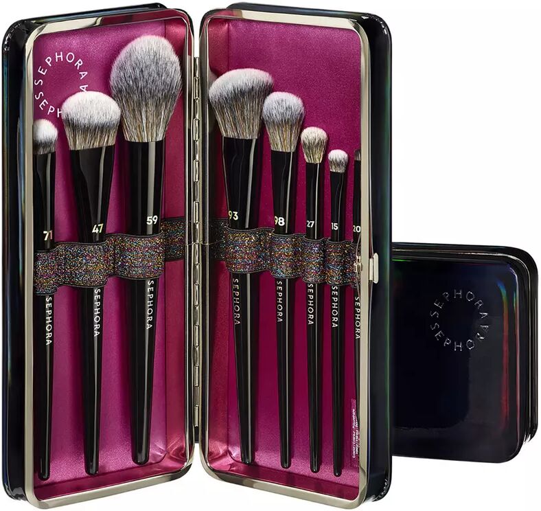 SEPHORA - 8-Piece Pro Face & Eye Brush Set - Pinselset, Set