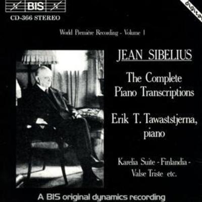 Piano Transcriptions vol.1 - Erik Tawaststjerna, CD