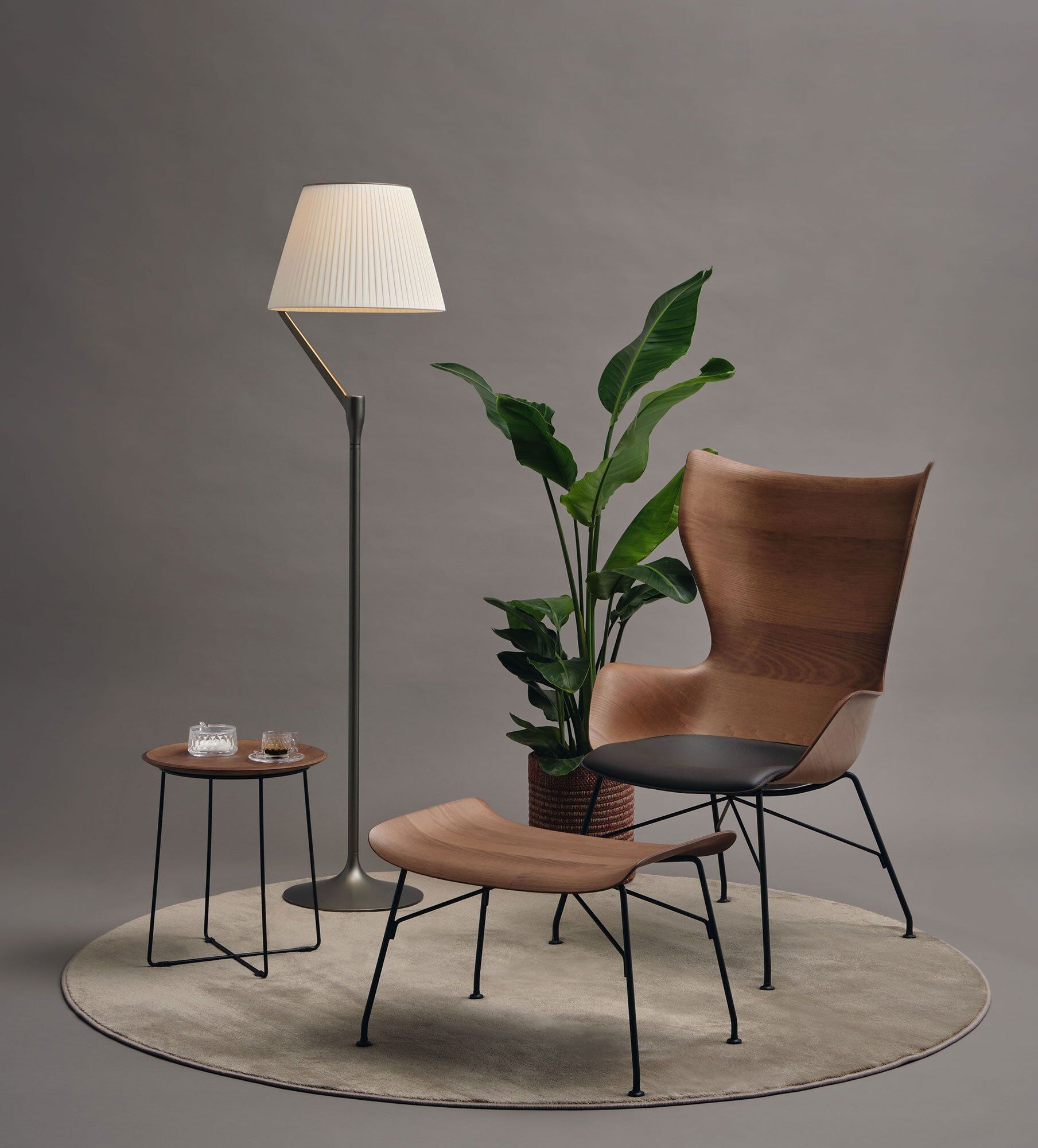 Kartell Angelo Stone Stehleuchte (champagner) champagner