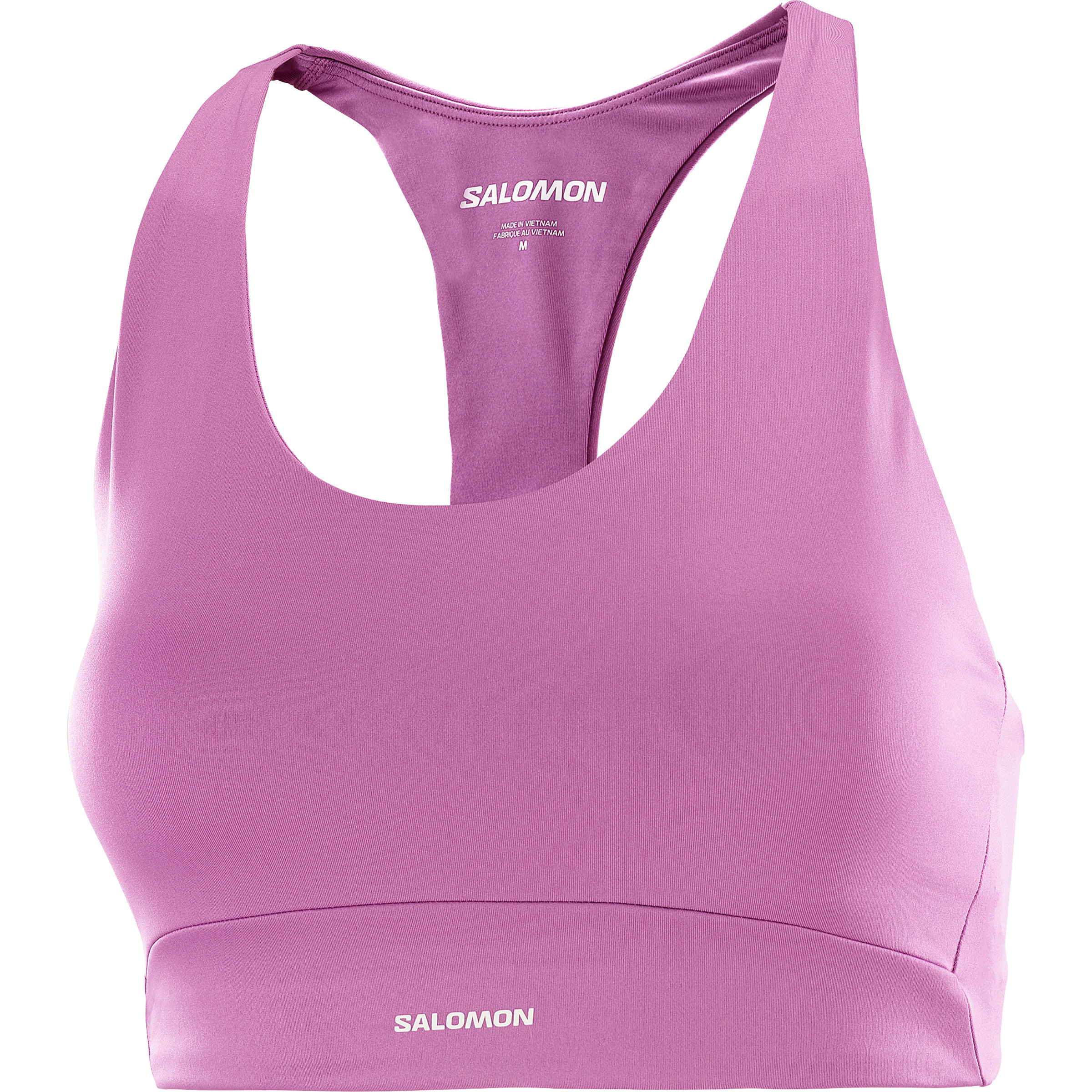 Salomon SHKout Core Sport BH Damen Sport-BHs lila Größe XS Elastisch