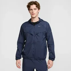 NIKE UV Stride Dri-FIT Laufjacke Herren 437 - thunder blue/reflective silv S