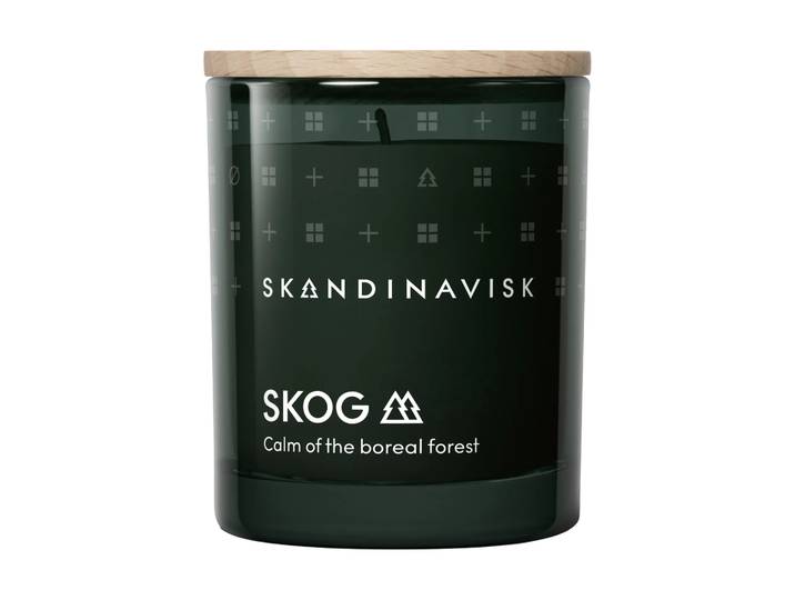 Skandinavisk Bougie parfumée avec couvercle Skog 65 g