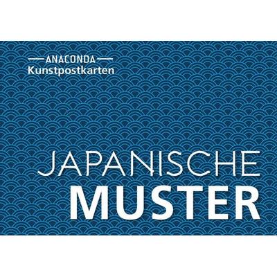 Postkarten-Set Japanische Muster, Taschenbuch von , Anaconda, 978-3-7306-1572-0