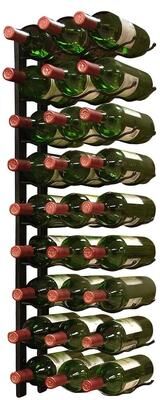 Epicureanist 27-Bottle Metal Wine Rack