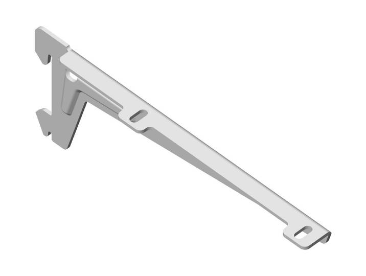 Winkelträger Lose Weiss T 18 cm 2 Stk