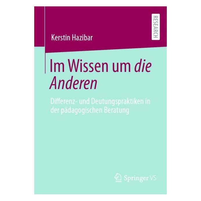 Springer Im Wissen um die Anderen (Deutsch, Softcover, Kerstin Hazibar) (65431385)