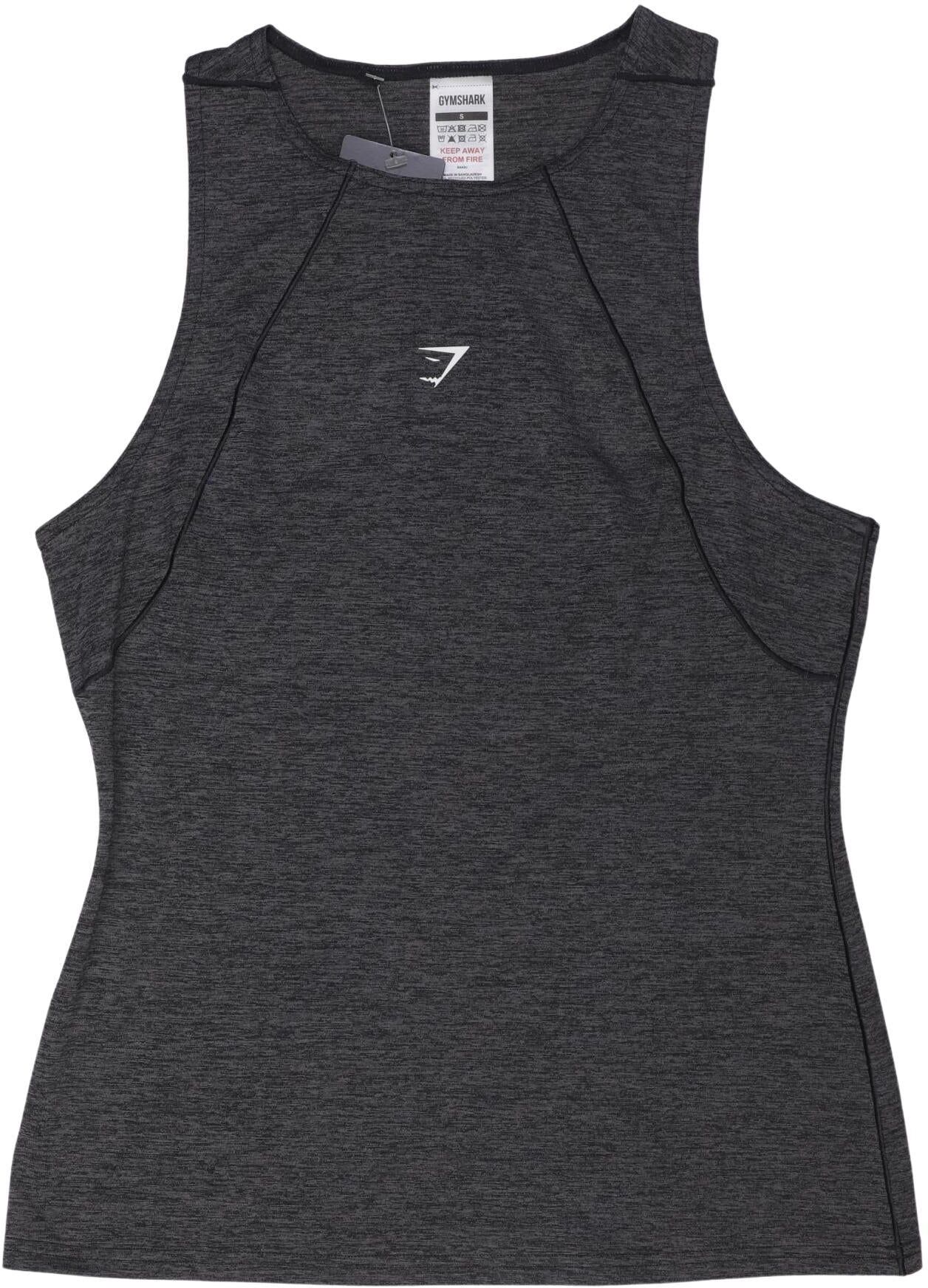 Gymshark Damen Top, Grau, Gr. S, Synthetik - Second Hand