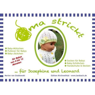 Oma strickt für Josephine und Leonard, Gebundene Ausgabe von Marion Gratkowski, BoD – Books on Demand, 978-3-7528-9500-1